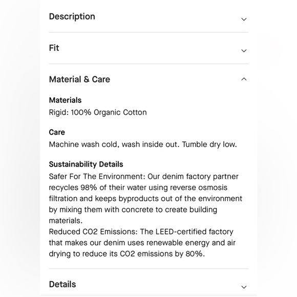 NWOT Everlane The '90s Cheeky Hourglass Jean - Picture 5 of 7